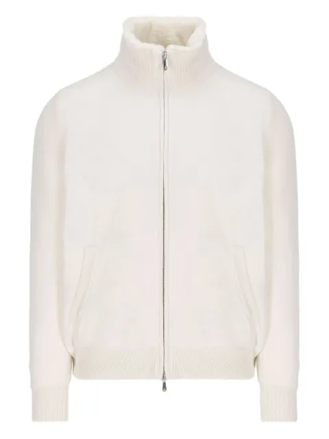 Svevo high-neck virgin wool jacket