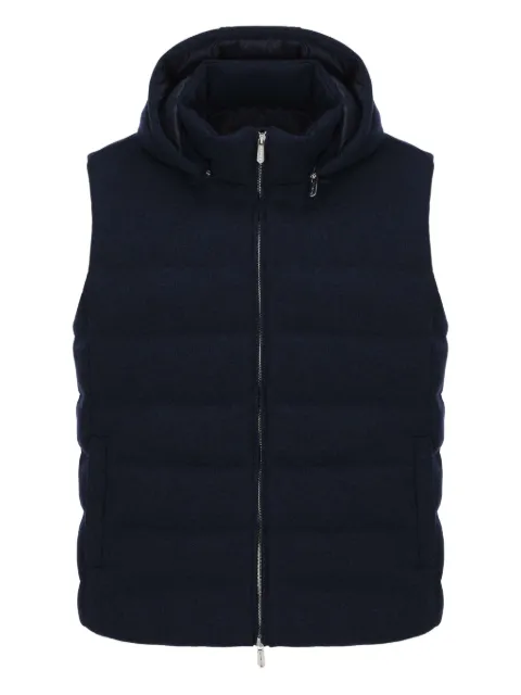 Svevo hooded quilted gilet