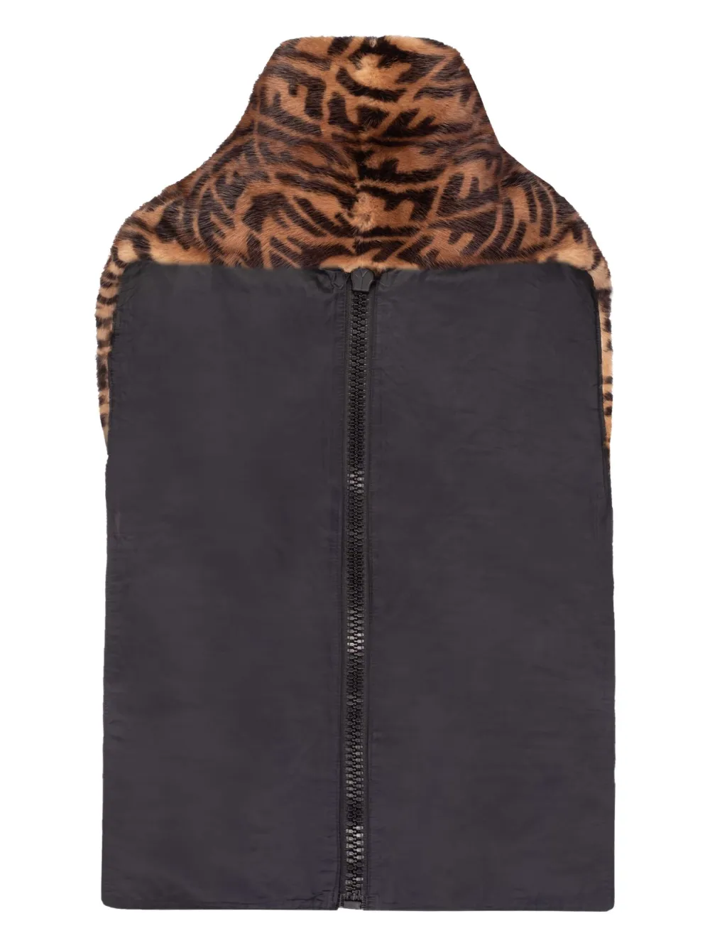 FENDI FF-pattern panelled gilet | Faux Fur & Shearling Jackets | Image 2