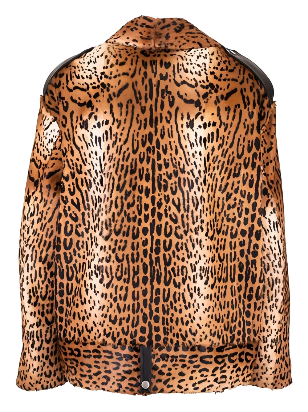 Saint Laurent zip-up animal-print jacket | Chamarras de piel | Image 2