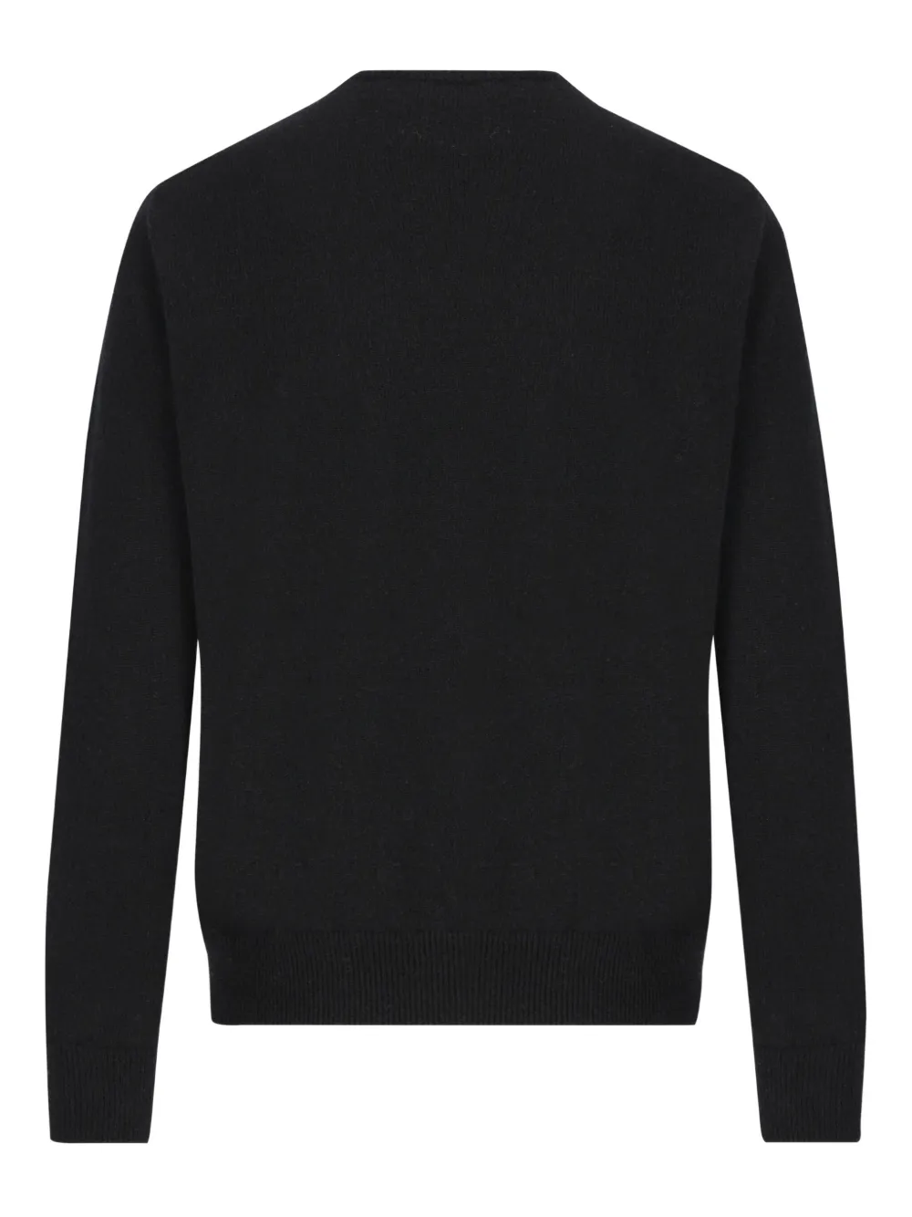 Vanisé V-neck Cashmere Sweater In Black