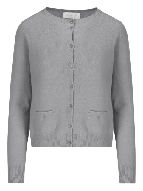 Vanisè patch-pocket cashmere cardigan