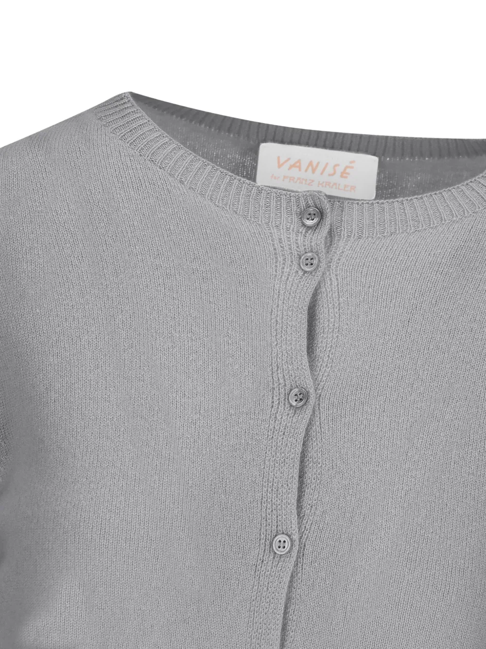 Vanisé Patch-pocket Cashmere Cardigan In Gold