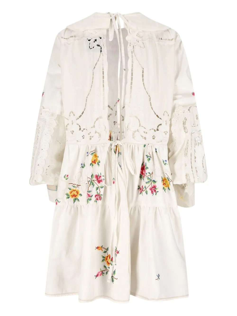 CAVIA  floral-embroidered broderie-anglaise dress | Day Dresses | Image 2