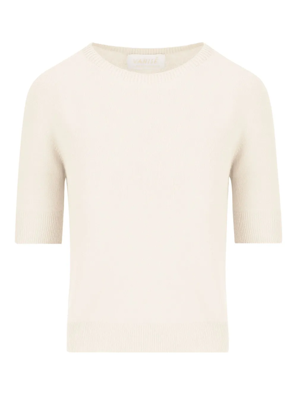 Vanisé Ribbed Cashmere Sweater In Neutral