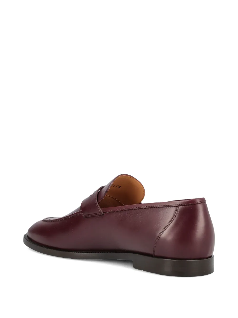 Loro Piana Leren loafers Rood