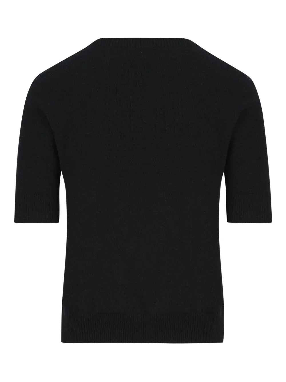 Vanisé X Franz Kraler Ribbed Cashmere Sweater In Black