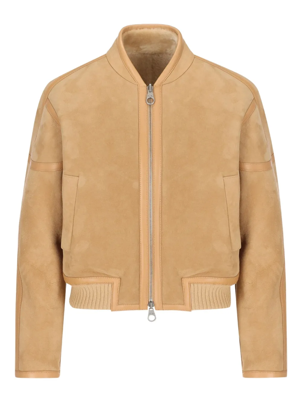 Loro Piana reversible suede jacket | Neutrals | Image 1