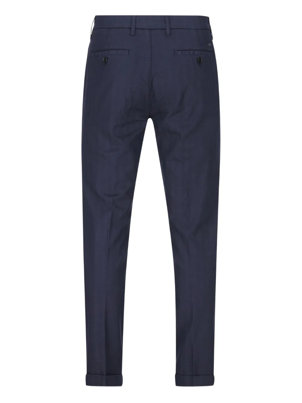 Fay Broek met visgraatpatroon - Blauw