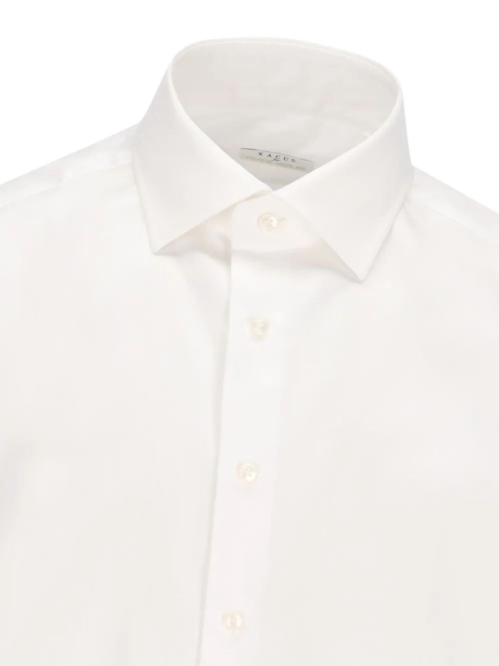 Xacus Spread-collar Shirt In White