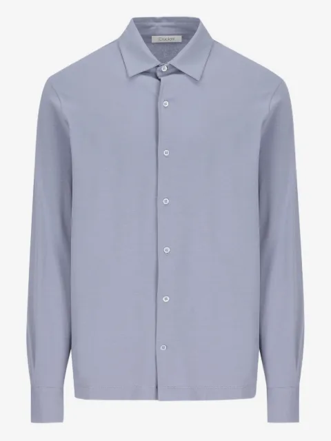 Cruciani chemise à boutonnière sur le devant