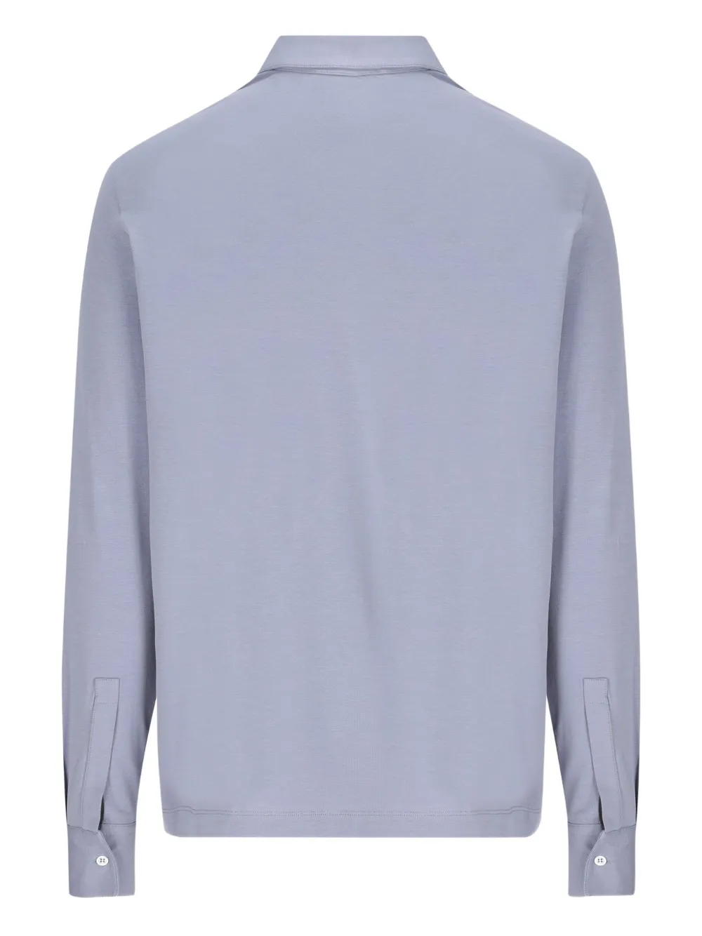 Cruciani button-cuff shirt - Blauw