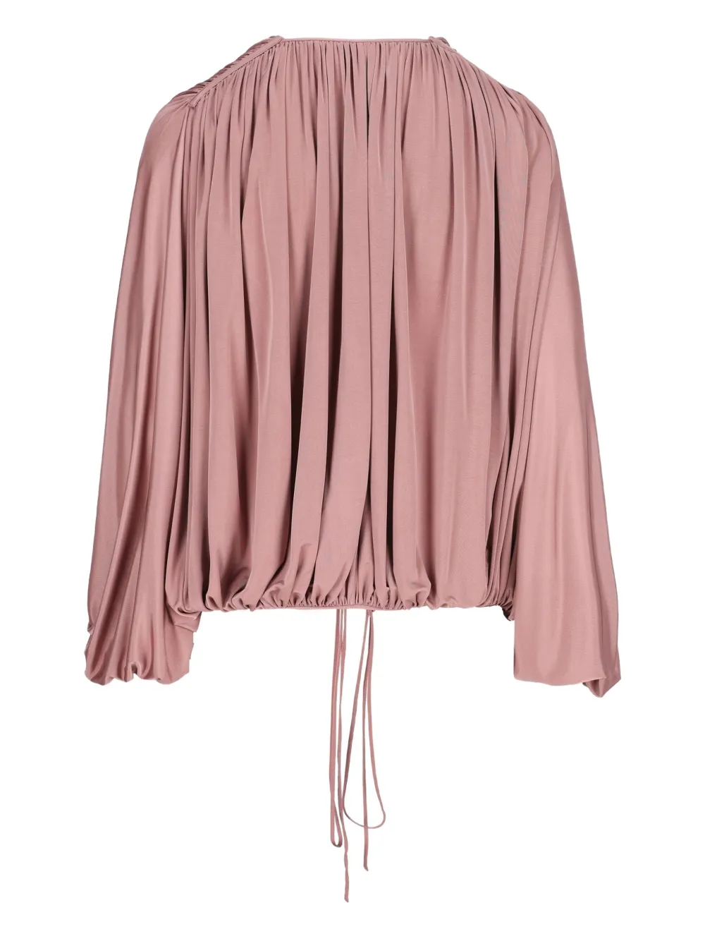 Saint Laurent drawstring gathered-shoulder blouse | Blouses | Image 2