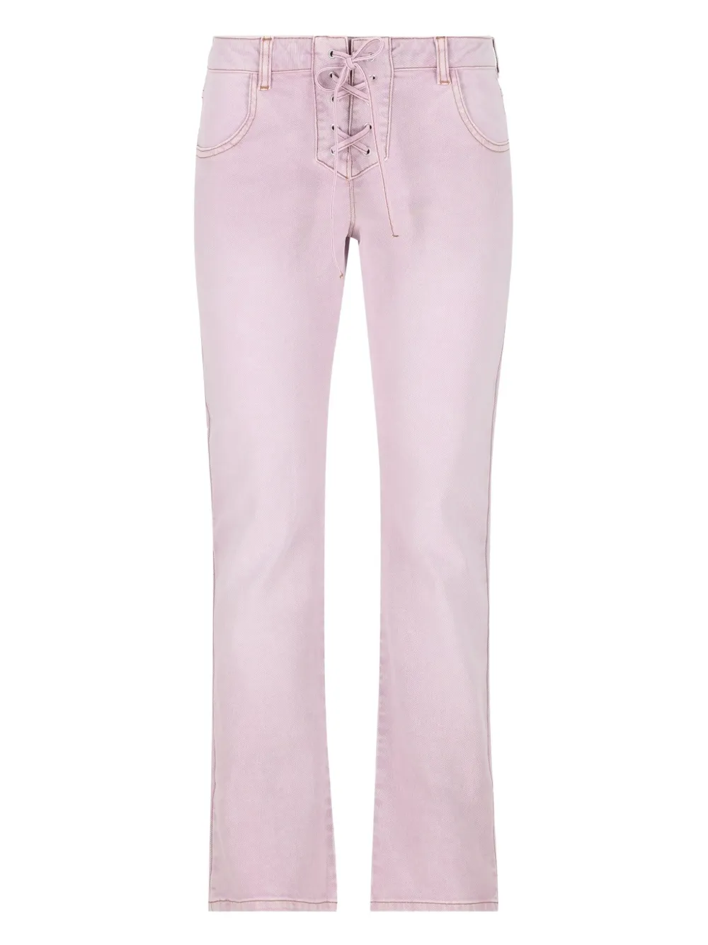ISABEL MARANT jeans con agujetas | rosado | Image 1