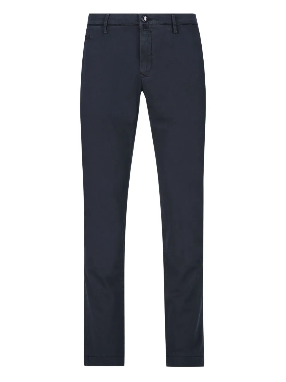 Jacob Cohën logo-patch buttoned trousers | Blue | Image 1