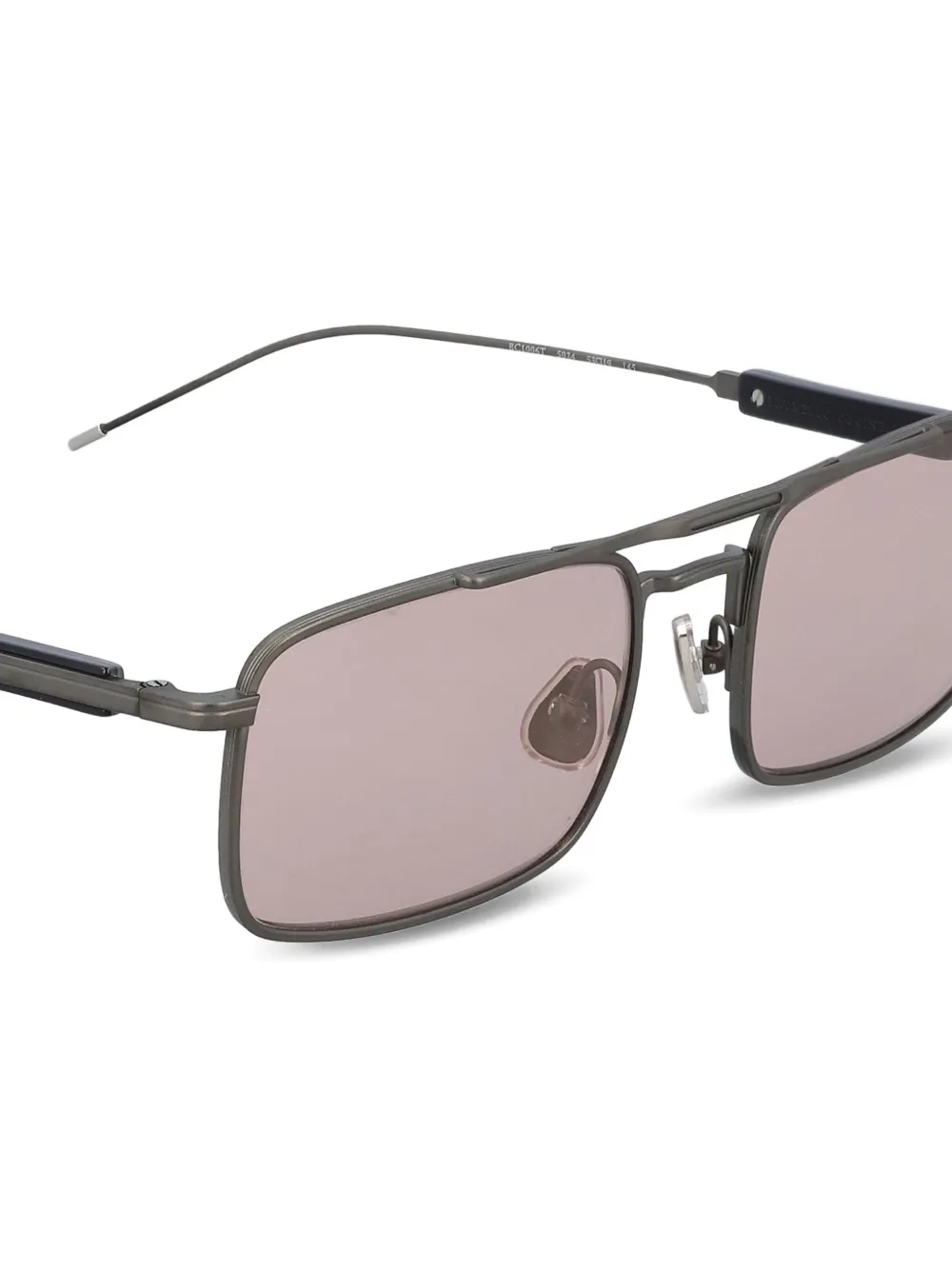 Brunello Cucinelli Zonnebril met piloten montuur Grijs