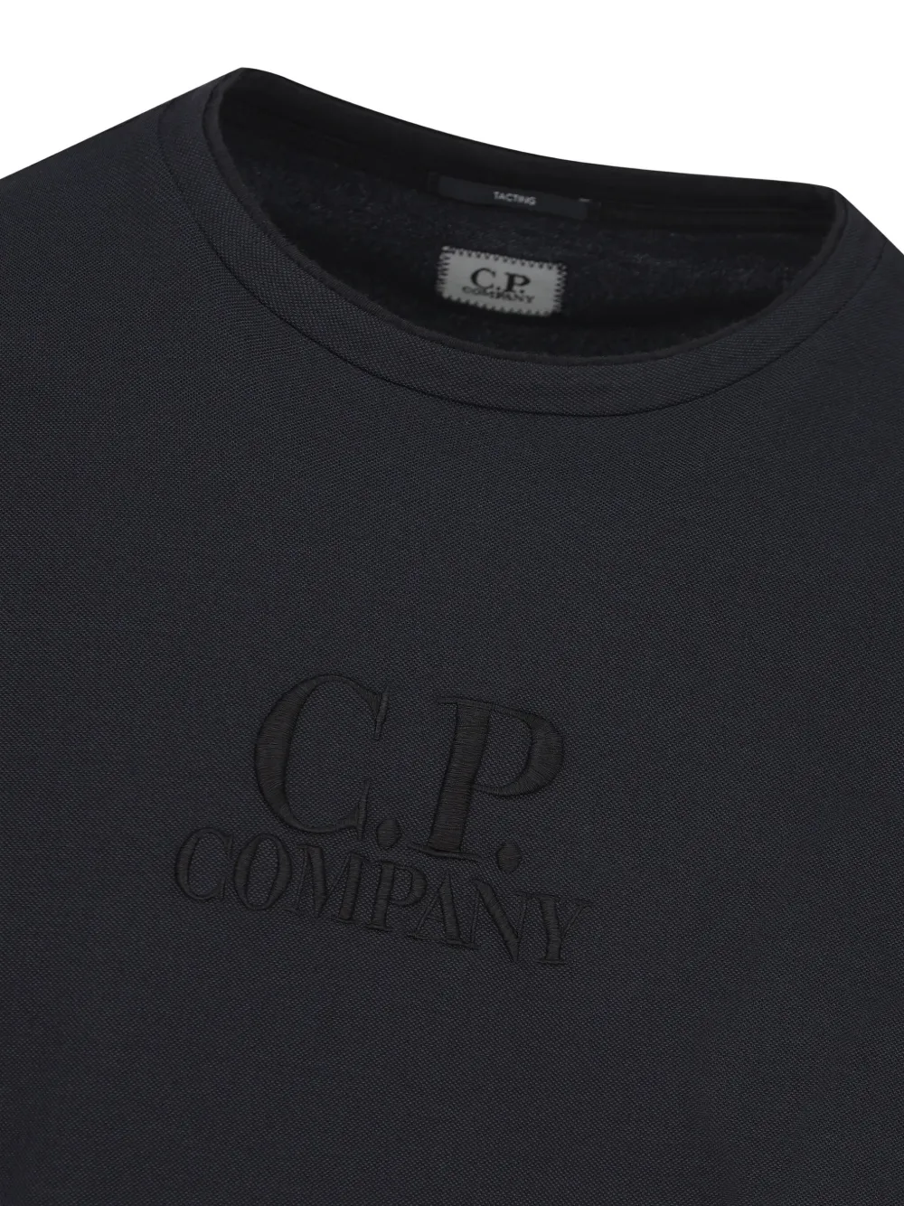 C.P. Company T-shirt met geborduurd logo Zwart