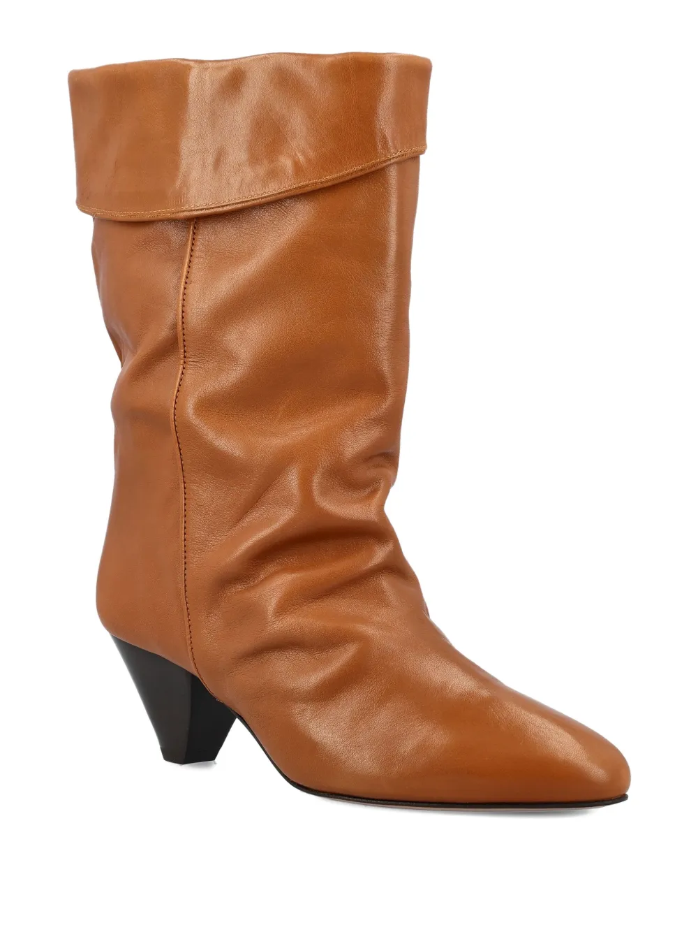 ISABEL MARANT 55mm calf leather slouch boots | Ankle Boots | Image 2