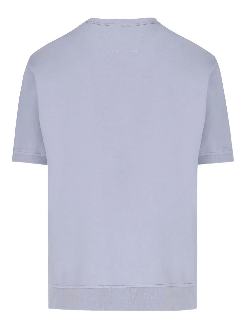 C.P. Company logo-print short-sleeve T-shirt - Blauw