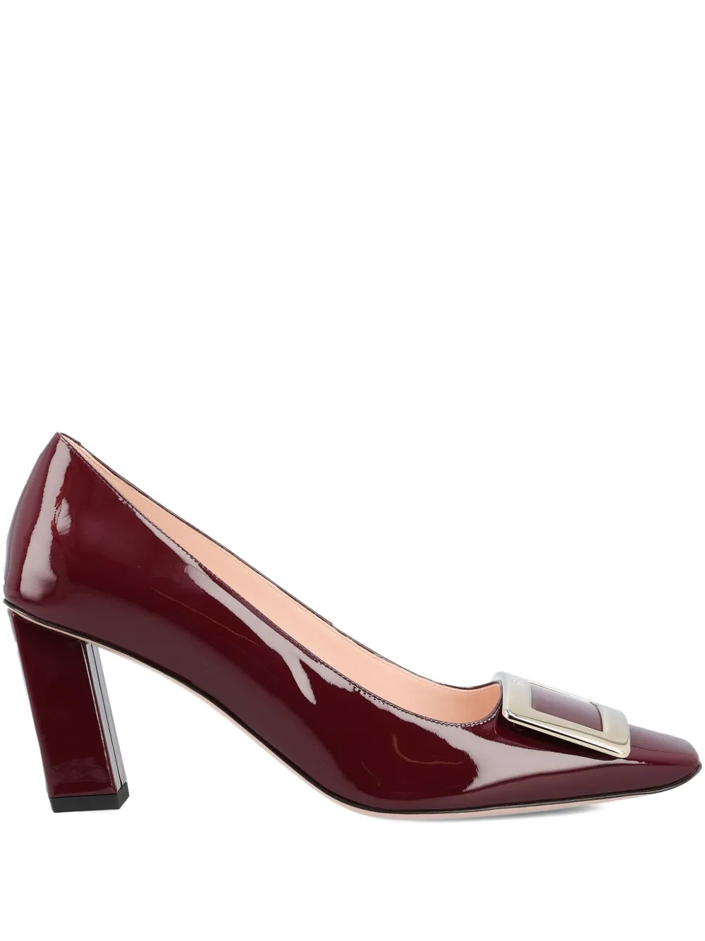 Roger Vivier 75mm Belle Vivie buckle-detail pumps | Red | Image 1