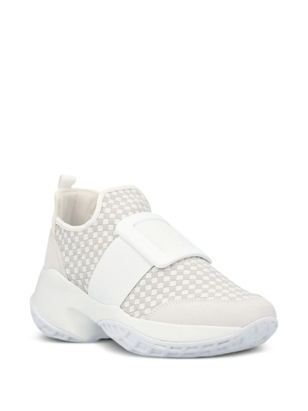 Roger Vivier Viv' Run woven buckle sneakers | Slip-Ons | Image 2