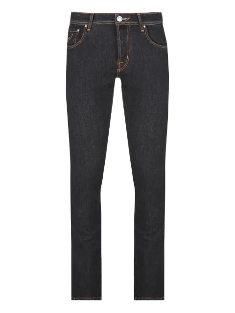Jacob Cohën five-pocket contrast-stitch jeans