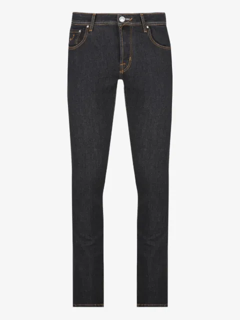 Jacob Cohën five-pocket contrast-stitch jeans