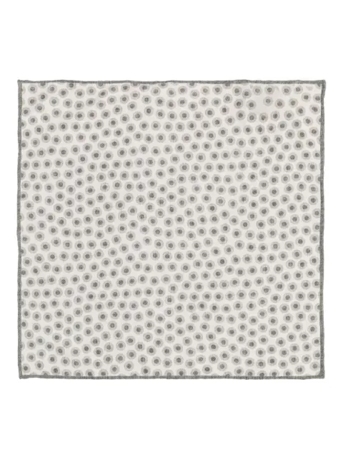 Brunello Cucinelli polka-dot pocket square