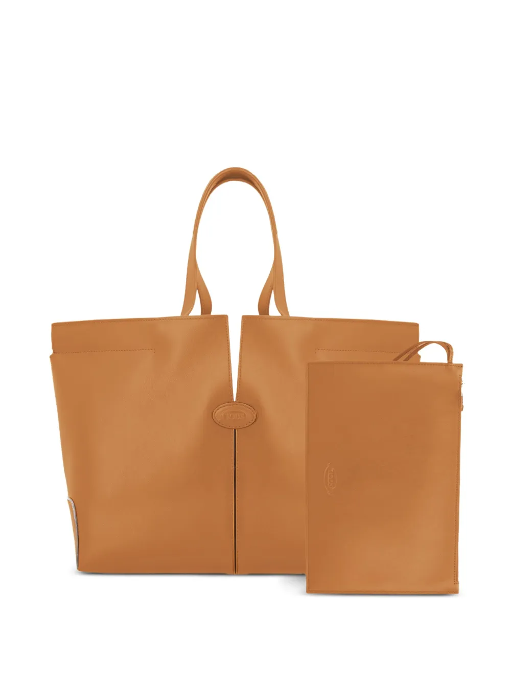 Tod's Di Bag Folio ハンドバッグ M - ブラウン Tod's Di Bag Folio ハンドバッグ M - ブラウン