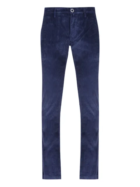 Jacob Cohën ribbed welt trousers