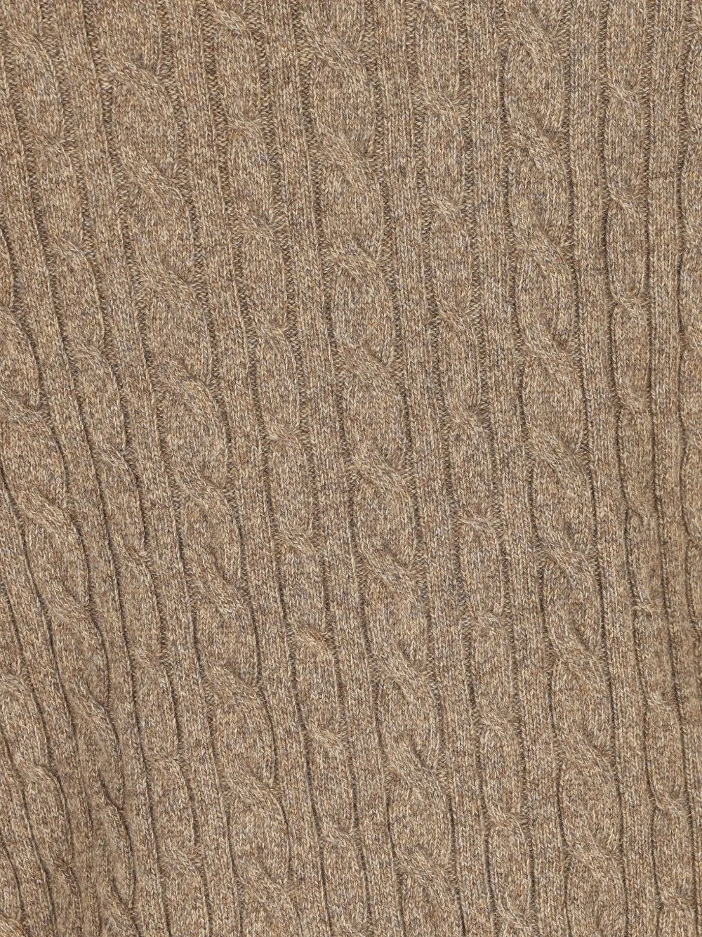 Loro Piana Treccia Cable-knit Sweater In Neutral