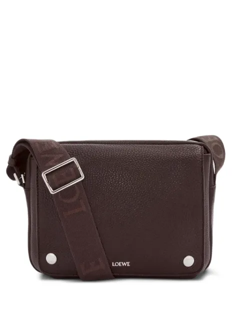 LOEWE medium Pebble messenger bag in supple grained calfskin