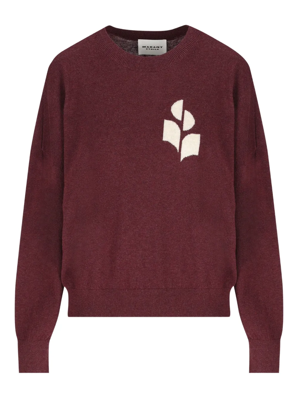 Isabel Marant Marisans Crew-neck Sweater In Red