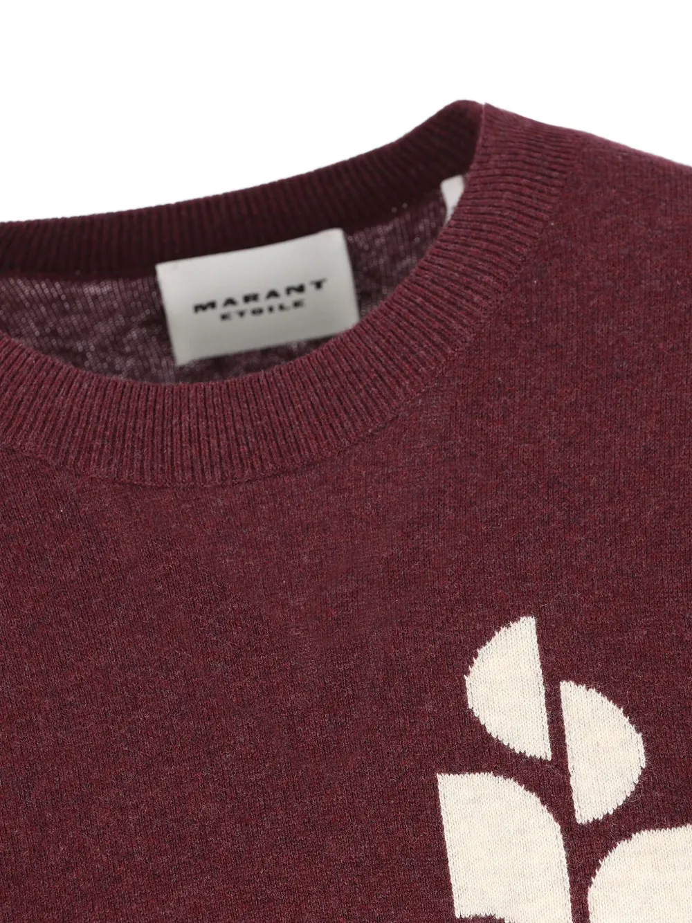Isabel Marant Marisans Crew-neck Sweater In Red