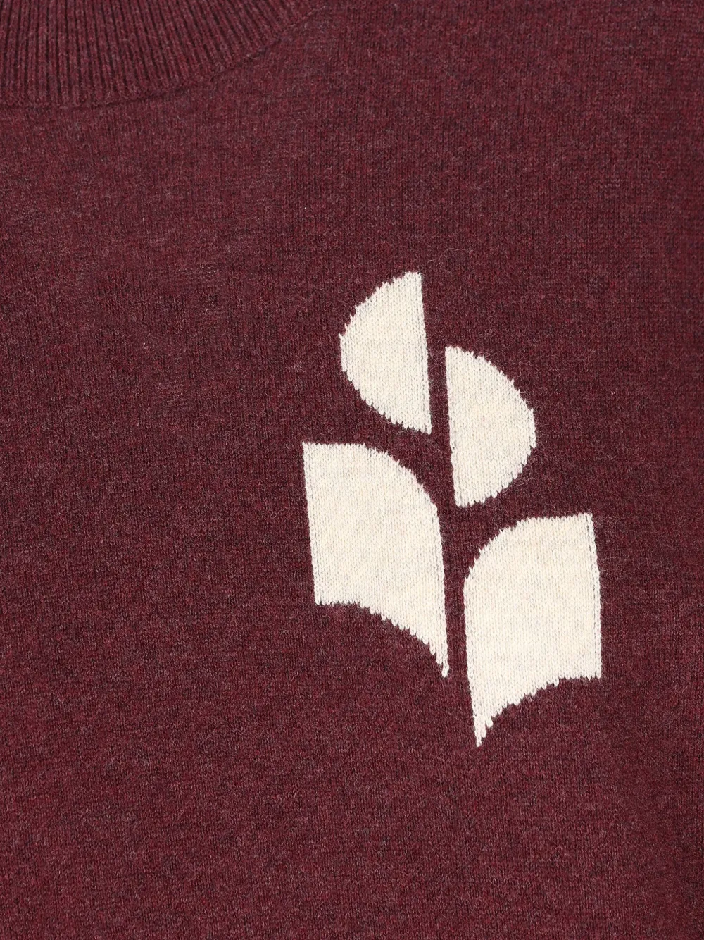 Isabel Marant Marisans Crew-neck Sweater In Red