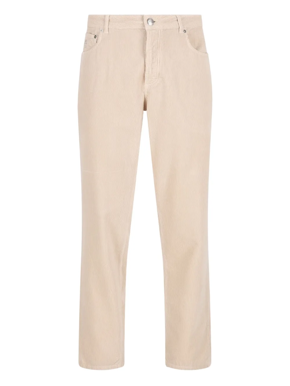 Brunello Cucinelli corduroy five-pocket trousers | Neutrals | Image 1