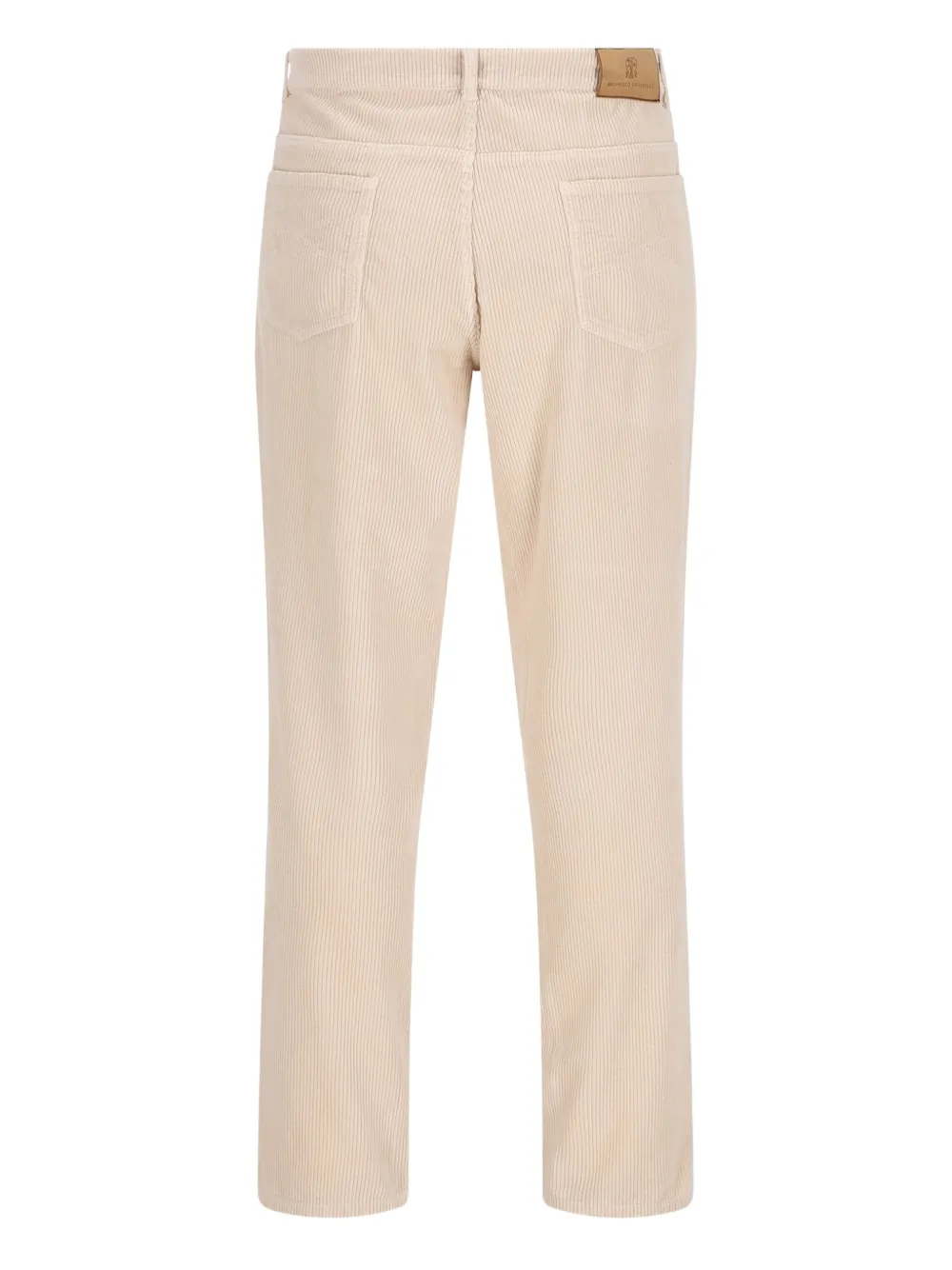 Brunello Cucinelli corduroy five-pocket trousers - Beige
