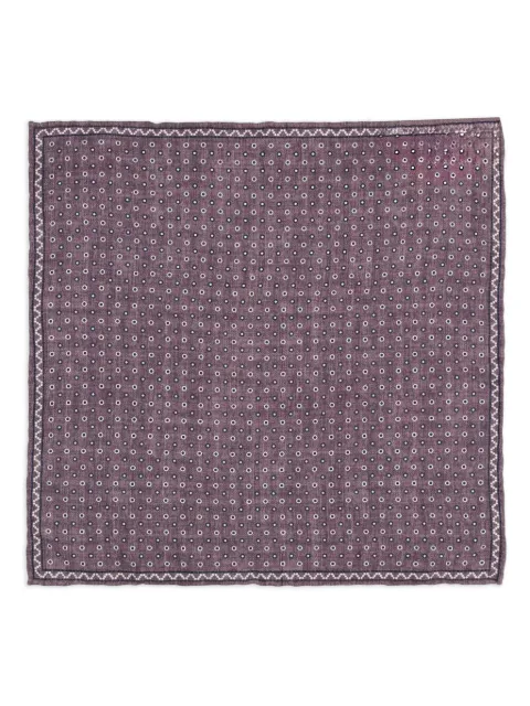 Brunello Cucinelli geometric-pattern pocket square