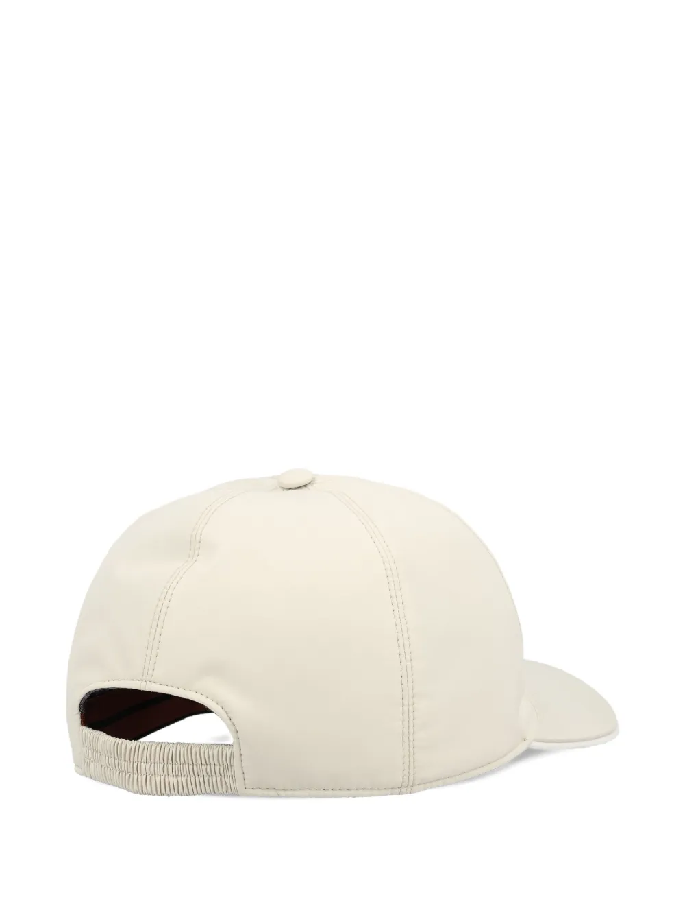 Zegna embroidered-logo baseball hat - Beige