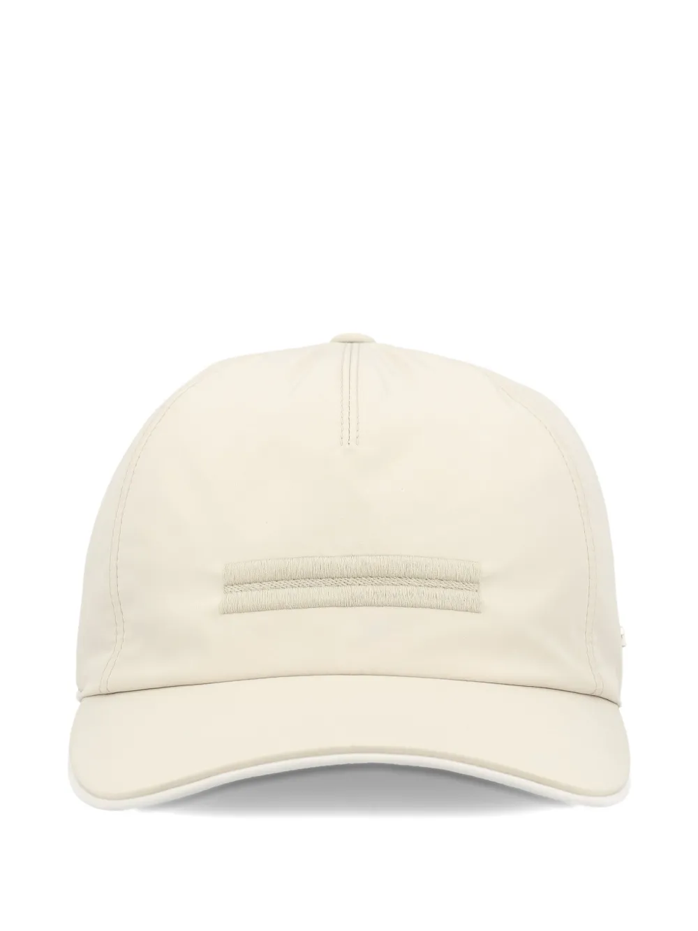 Zegna embroidered-logo baseball hat | Neutrals | Image 1
