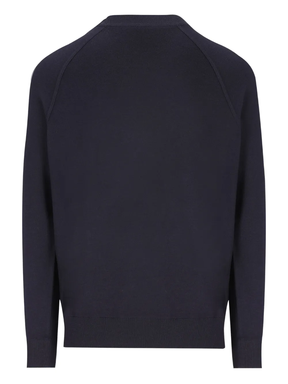 Loro Piana ribbed crew-neck sweater - Blauw