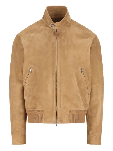 Loro Piana bomber zip-fastening jacket