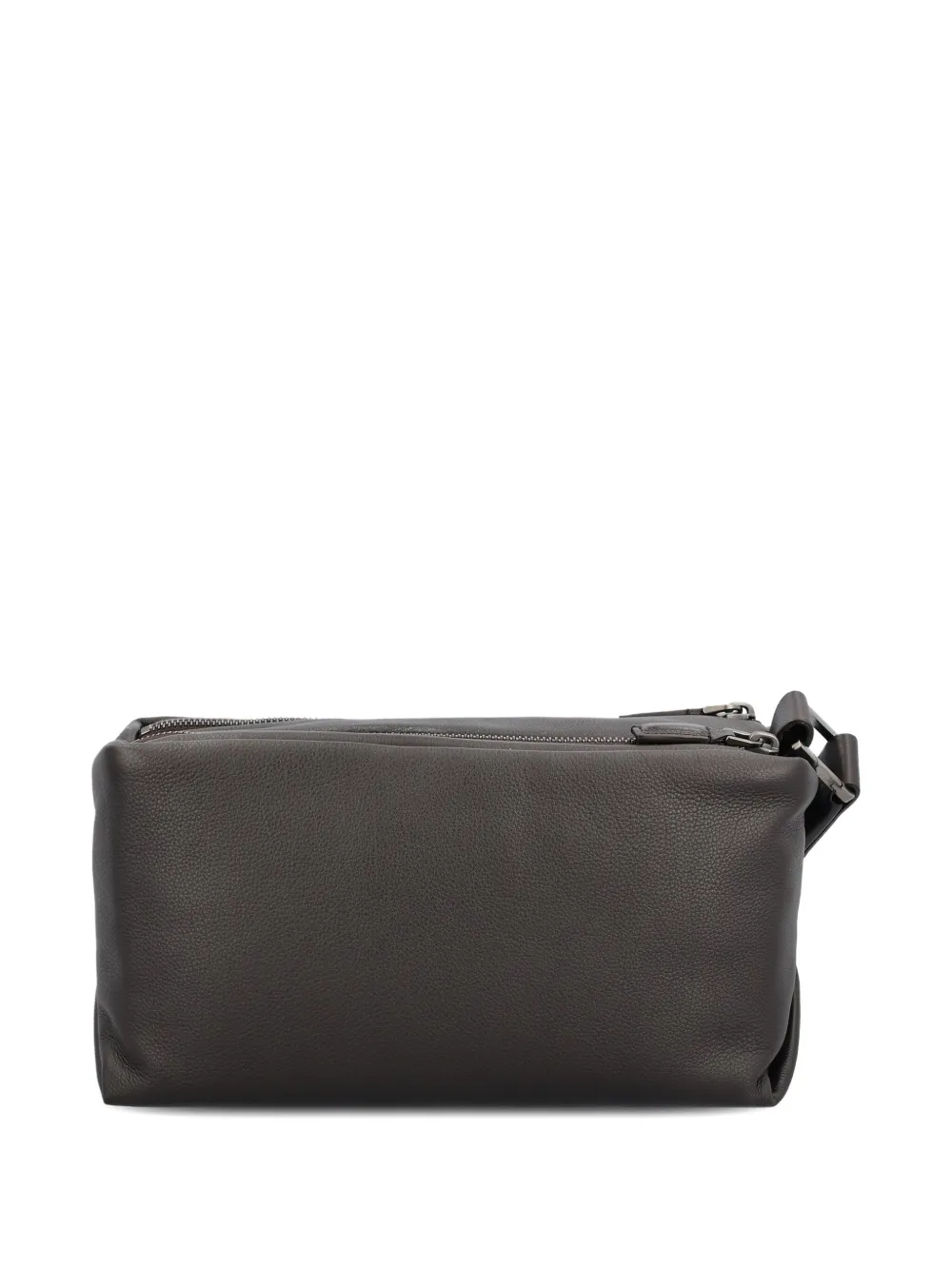 Zegna leather zip-fastening clutch bag | Image 2
