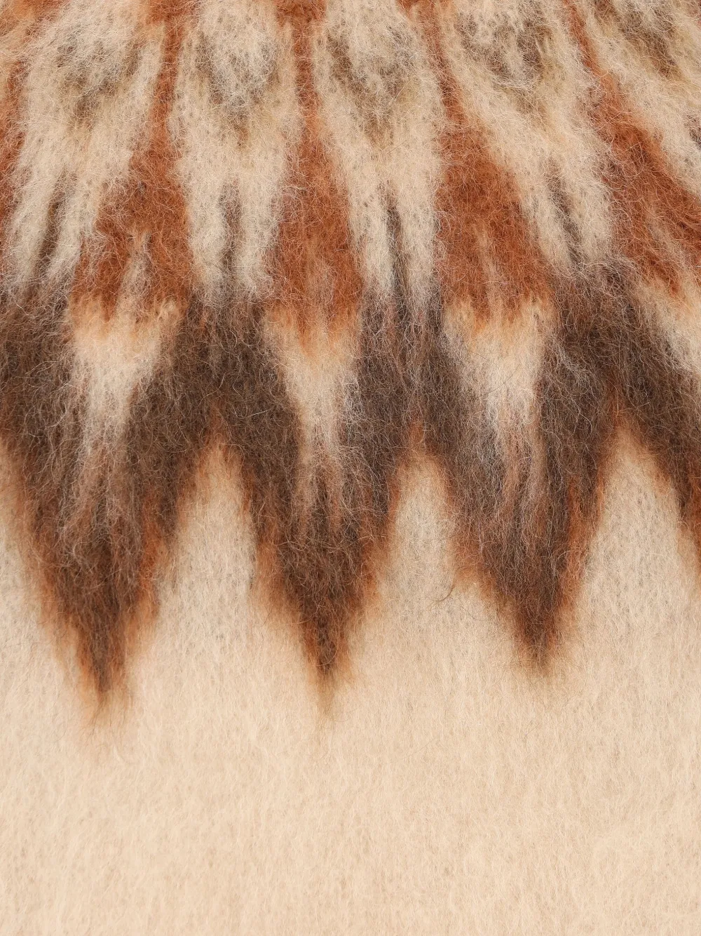 Isabel Marant Natalia Fair Isle-knit Sweater In Brown