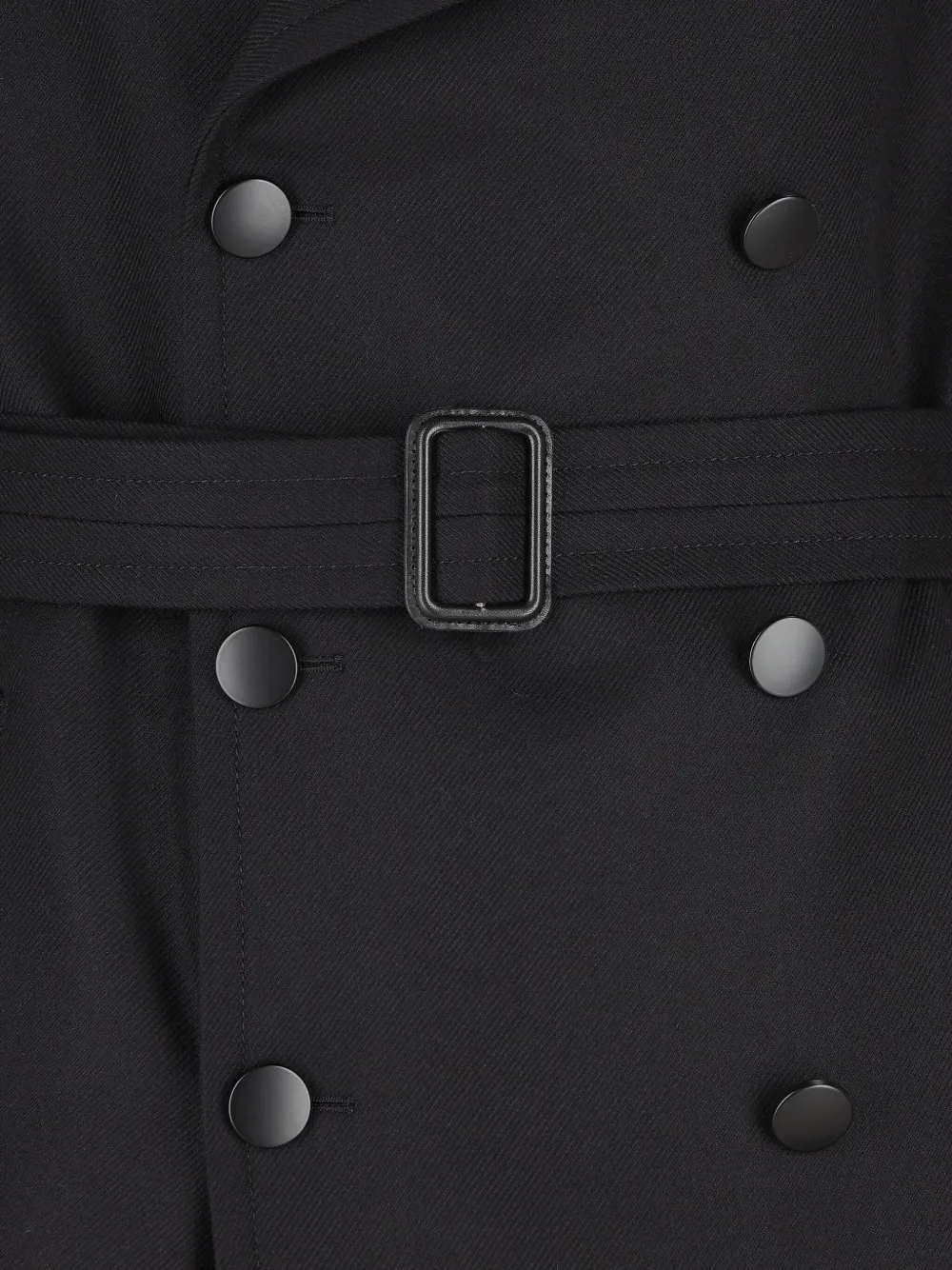 Tagliatore Jas met dubbele rij knopen Zwart