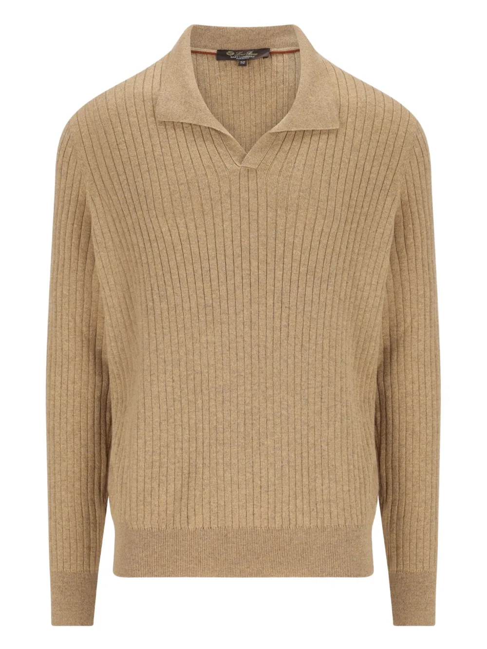 Loro Piana ribbed-knit sweater | Neutrals | Image 1