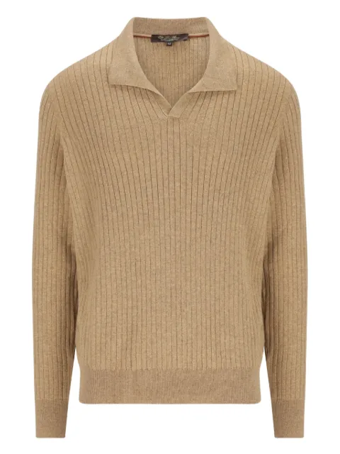 Loro Piana ribbed-knit sweater