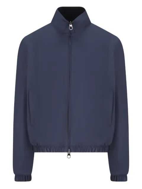Loro Piana جاكيت بسحاب أمامي وياقة واقفة