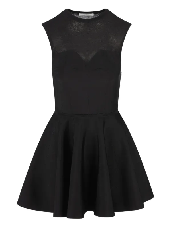 Givenchy Corset Mini Dress in Viscose in Black