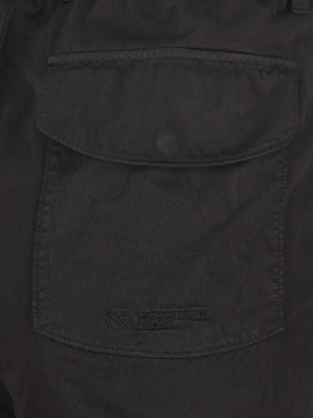  Massimo Osti Studio Patch-pocket Trousers - Black 